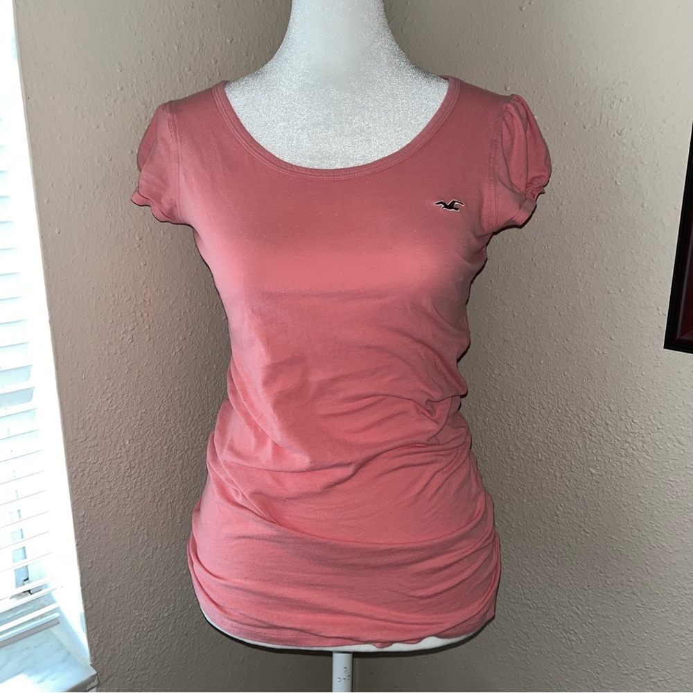 Hollister Pink Short Sleeve Tee